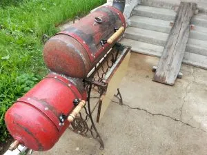 Hogyan készítsünk Grill gázpalack kezével video (do) Hogyan készítsünk Grill gázpalack kezüket Videó