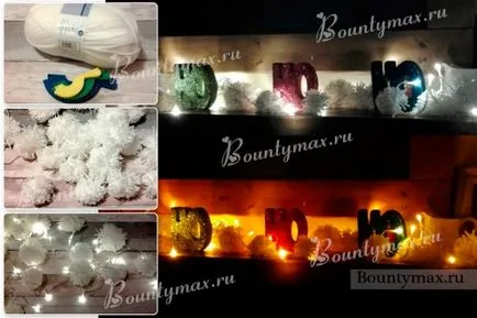 Hogyan készítsünk egy karácsonyi koszorú kezük