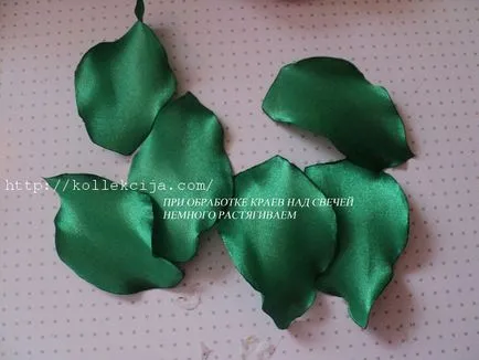 Hogyan tegyük egy rózsát organza, saját kezével - Online magazin