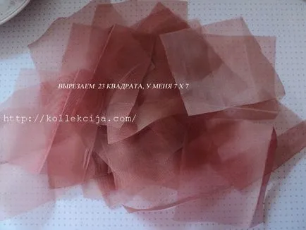 Hogyan tegyük egy rózsát organza, saját kezével - Online magazin