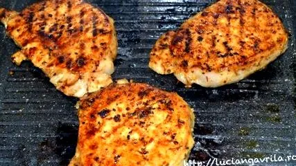 sertésszelet grillezett