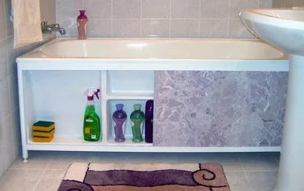 Hogyan kell beállítani a képernyőt, és a fürdő telepítésének lépései különböző típusú szerkezetek (szakaszok) Hogyan kell beállítani a képernyőt, és a fürdő telepítésének lépései különböző típusú szerkezetek