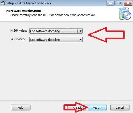 Hogyan kell telepíteni a codec-K-Lite Codec Pack részletes használati kezdőknek