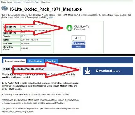 Hogyan kell telepíteni a codec-K-Lite Codec Pack részletes használati kezdőknek
