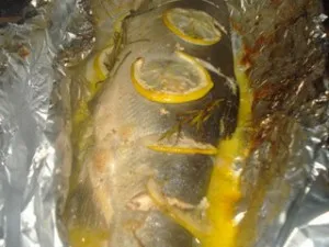 Ahogy Chum sütjük sütőben főzés recept 4 (sütő) Hogyan lehet sütni ketalazac a sütőben 4 főzés recept
