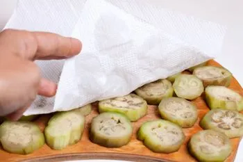 Hogyan befagyasztására padlizsán - egy recept lépésről lépésre fotók