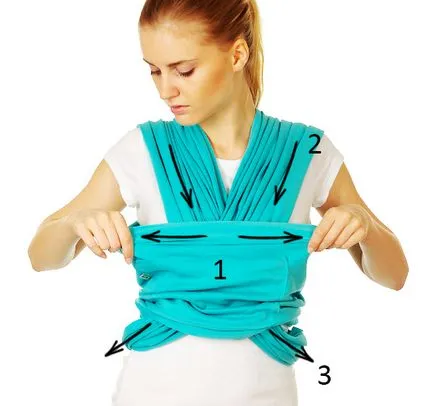 Hogyan kötni egy sálat Sling Baba - 5 Ways!
