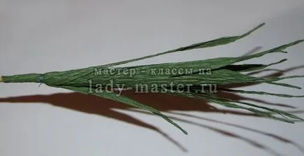 Candy - hullámpapír rózsák március 8-án, a mester - osztály fotók, lépésről lépésre