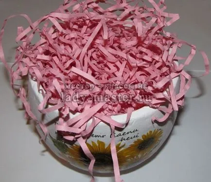 Candy - hullámpapír rózsák március 8-án, a mester - osztály fotók, lépésről lépésre