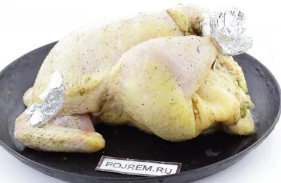 Csirke töltött hajdina, a sütőben - lépésről lépésre recept, hogyan kell főzni fotókkal