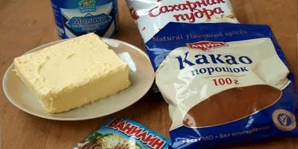 Krém a sűrített tej - lépésről lépésre receptek, képek és videó