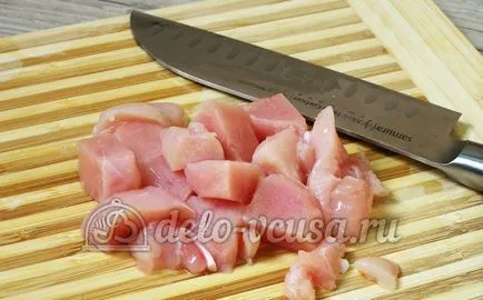 Csirke kebab nyárson recept lépésről lépésre