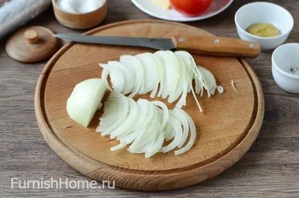 Csirke filé paradicsommal és sajttal