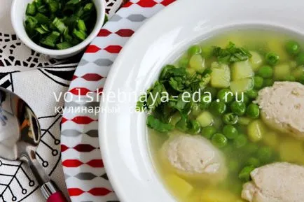 csirke galuskával