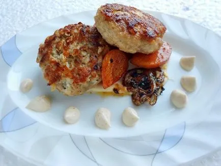 Csirke szelet - 15 recept fotókkal ízletes hamburger hús csirke