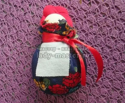 Doll hostess - blagopoluchnitsa a saját kezét, a mester - osztály lépésről lépésre fotók