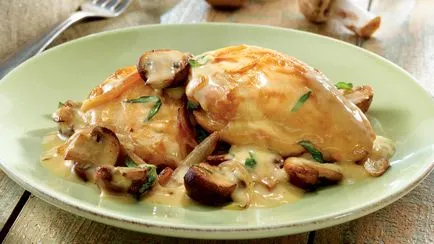 Csirke sajttal sütőben - egyszerű és finom receptet (sajt) Csirke sajttal sütőben - egyszerű és finom recept