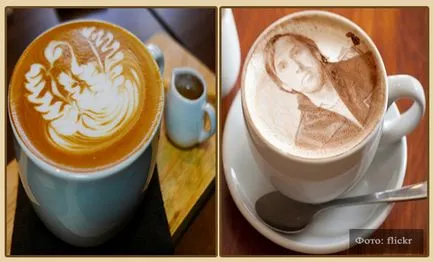 Latte art hogyan rajzok kávé otthon, yacenka (forró italok) Latte art hogyan rajzok kávé otthon, yacenka