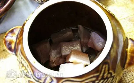 Csirke zöldséggel cserépben recept egy fotó - egy lépésről lépésre főzés csirke zöldséges sütőben (csirke) Csirke zöldséggel cserépben recept egy fotó - egy lépésről lépésre főzés csirke zöldséges sütőben