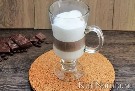 Latte kávé recept