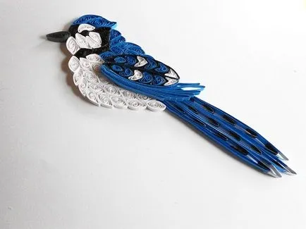 Quilling madarak galamb és a csirke, a Tűzmadár és a papagáj, Bullfinches és mell, elrendezése és felszerelése, master (Quilling) Quilling madarak galamb és a csirke, a Tűzmadár és a papagáj, Bullfinches és mell, elrendezése és felszerelése, a mester