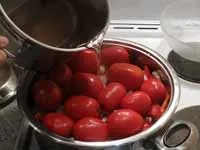 Pácolt paradicsomot siet, savanyú paradicsom hagyma és fokhagyma, ízletes és gyorsan (paradicsom, paprika) Csemege paradicsom siet, savanyúság paradicsom hagyma és fokhagyma, ízletes és gyorsan