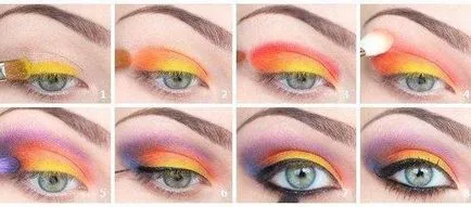 Make-up a klub, lépésről lépésre technikával smink diszkó - az életem