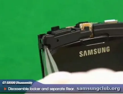 Kézi szétszerelés Samsung Wave GT-S8500 - samsungclub
