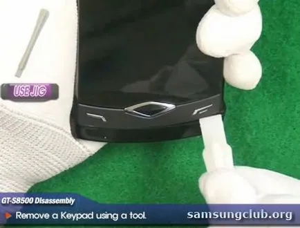 Kézi szétszerelés Samsung Wave GT-S8500 - samsungclub