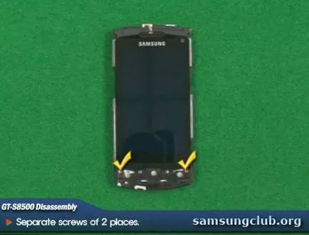 Kézi szétszerelés Samsung Wave GT-S8500 - samsungclub