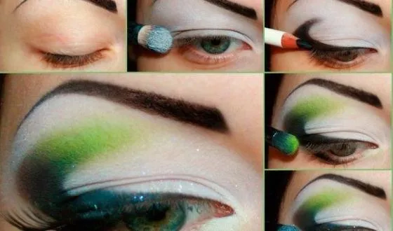 Make-up a klub, lépésről lépésre technikával smink diszkó - az életem