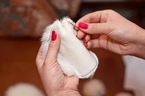 Fur ujjatlan kezük