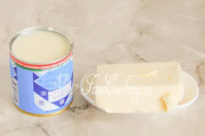 Olaj krém sűrített tej - egy recept fotó (recept) Olaj krém sűrített tej - recept fotókkal