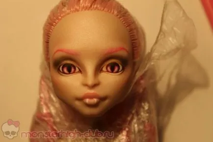 Master-osztály létrehozását ooaka babák Monster High - dolgozzon egy arc, nagy szörny csapat
