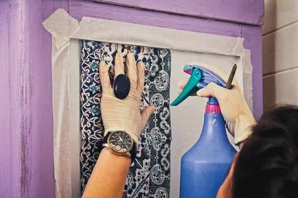 Mesterkurzus Maria talmachevoy átalakítja a régi szekrény segítségével decoupage technikával (építészet) Mesterkurzus Maria talmachevoy átalakítja a régi szekrény segítségével decoupage technikával