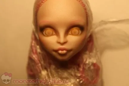 Master-osztály létrehozását ooaka babák Monster High - dolgozzon egy arc, nagy szörny csapat