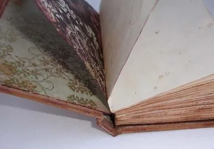 Mesterkurzus scrapbooking notebook saját kezűleg