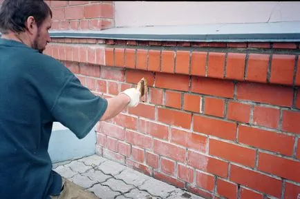 Mosás homlokzatok - részletes utasításokat, világos és könnyen érthető!