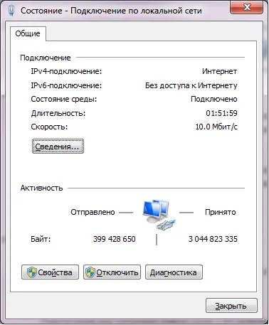 Beállítása Windows 7 hálózat, az internet beállítások - otthon blog adminisztrátora