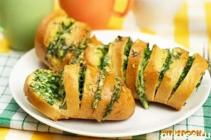 Szokatlanul ízletes kenyér töltött cipó, Expres - torta (lábas) a kenyér - egyszerű receptek (cipó) Szokatlanul ízletes kenyér töltött cipó, Expres - torta (lábas) a kenyér - egyszerű receptek