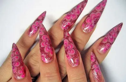 Nails Naroscheny Photo 100 fotó, design Naroscheny körmök