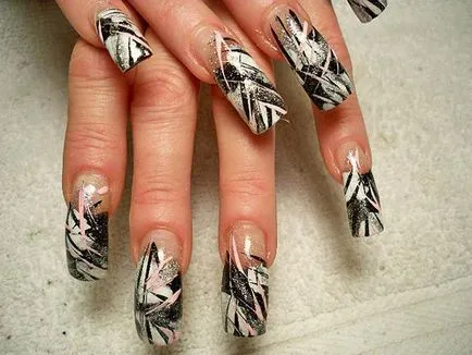 Nails Naroscheny Photo 100 fotó, design Naroscheny körmök