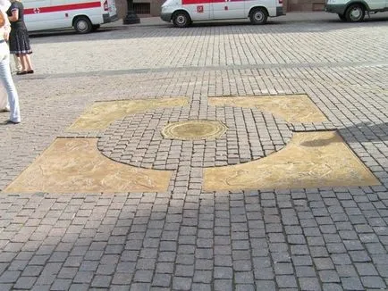 Kilométer Zero a Manege téren
