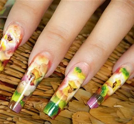 Nails Naroscheny Photo 100 fotó, design Naroscheny körmök