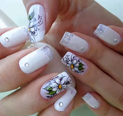 Nails Naroscheny Photo 100 fotó, design Naroscheny körmök