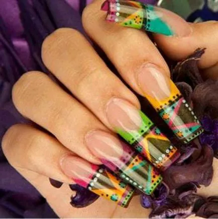 Nails Naroscheny Photo 100 fotó, design Naroscheny körmök