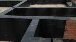 Feldolgozás alapítvány vízszigetelő öntött aszfalt kezük (bitumen) alapítvány feldolgozás öntött aszfalt vízszigetelő saját kezét