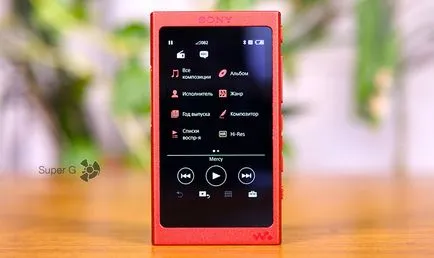 Felülvizsgálata Sony Walkman NW-A35, vagy miért van szükség a játékos 2017-ben (NW-A35) Felülvizsgálata Sony Walkman NW-A35, vagy miért van szükség a játékos 2017-ben
