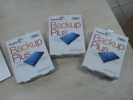 Áttekintés a hordozható merevlemez Seagate biztonsági plus