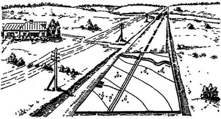 Lesiklás a topográfiai térkép